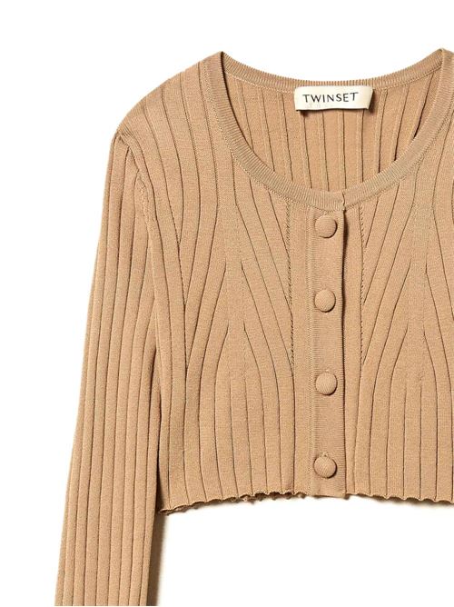 Cardigan bambina cropped TWINSET Kids | 251GJ340500310